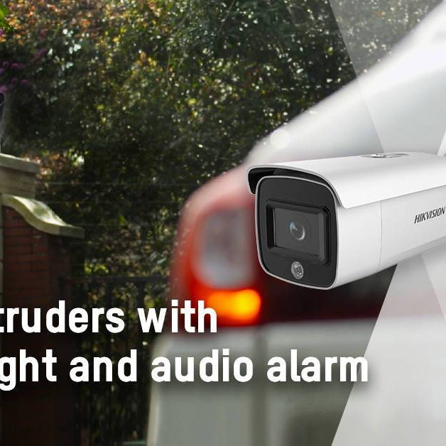 Hikvision launches AcuSense network cameras with strobe light and alarm to instantly deter intruders