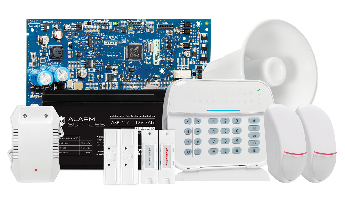 DSC Neo 16 Zone Entry Level Pre-programmed Alarm Kit