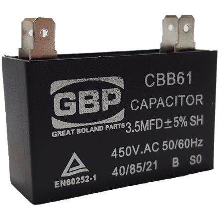 3.5uF 450V Square Capacitor