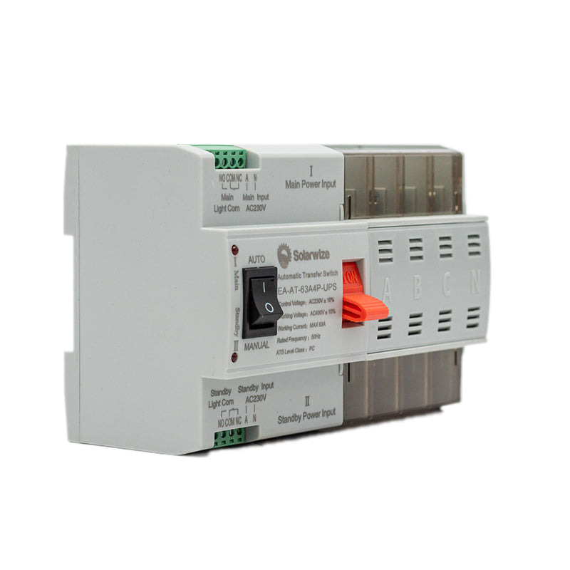 Solarwize Automatic Changeover Switch 4 Pole – SecureRite