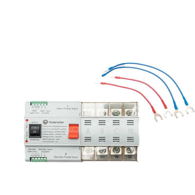 Solarwize Automatic Changeover Switch 4 Pole