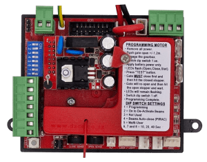 Dace Slide Control Card Universal PCB Red