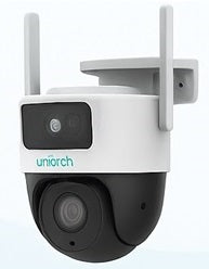 Uniarch 3MP Smart Outdoor WiFi Dual Lens Dome Camera
