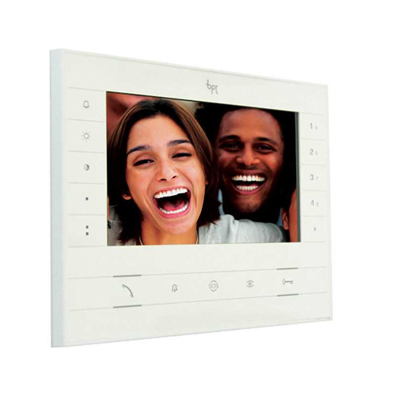 BPT Futura X1 Video Intercom 7 inch Soft Touch Screen Handsfree