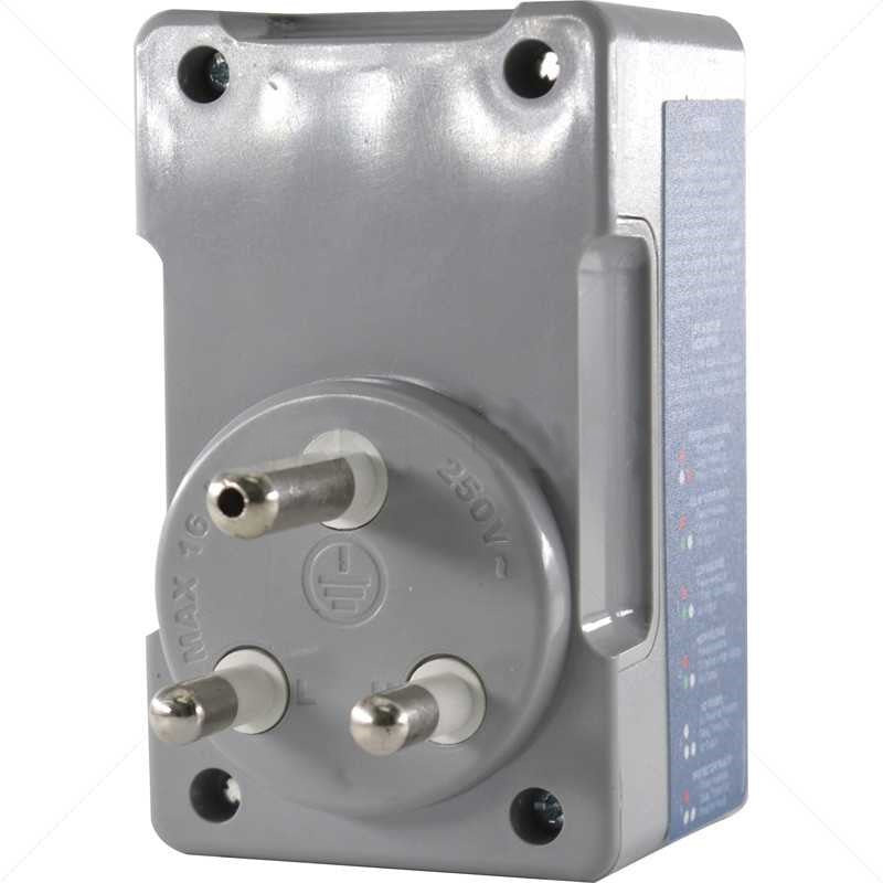 Clearline Mains Fridge Surge Protect Socket 16A Plug-in