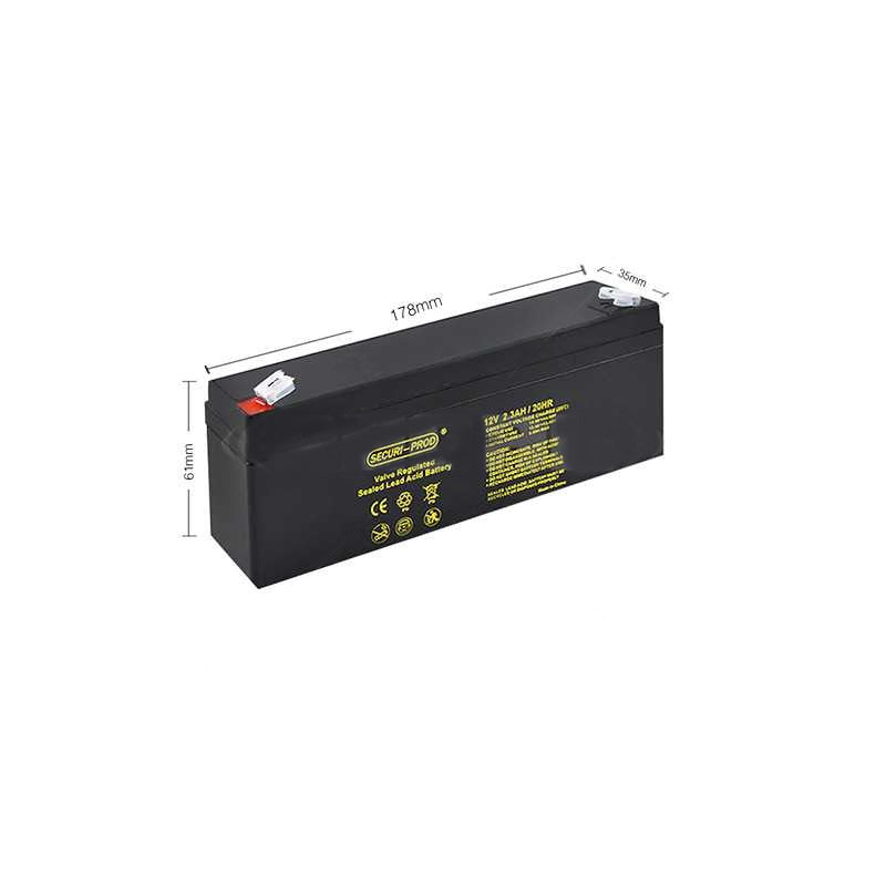 12V 2.3Ah Lead Acid Battery