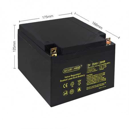 12V 25Ah Lead Acid Battery