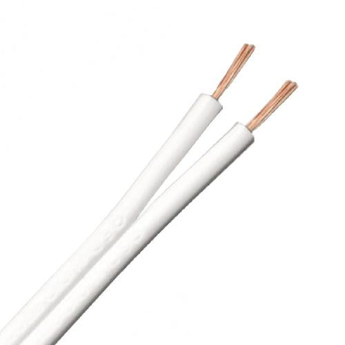 0.5mm Stranded White Ripcord 100m Cable
