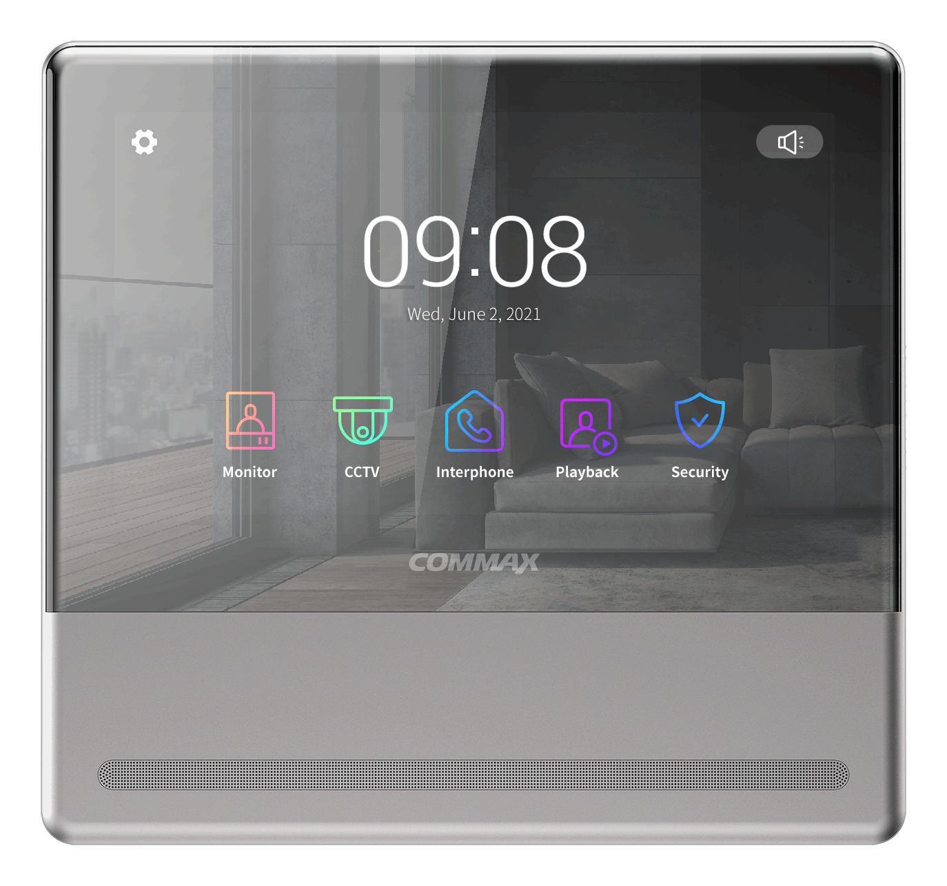 Commax CDV-70QT Touch Video Intercom Display