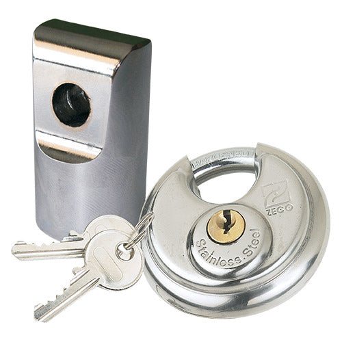 70mm Stainless Steel Discus Padlock