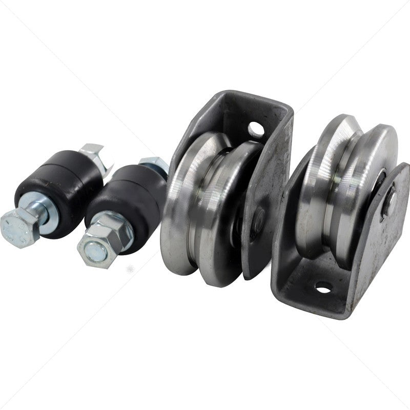 80mm V-Shaped Sliding Gate Wheels