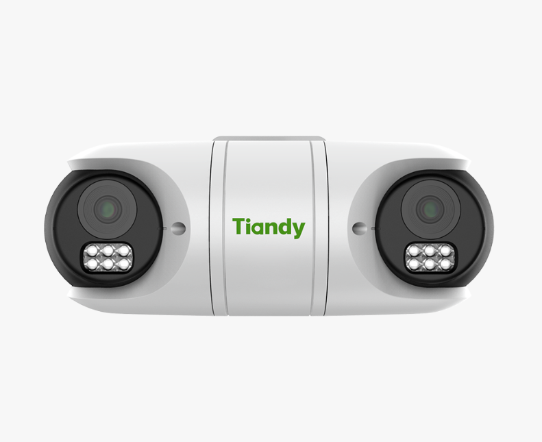 Tiandy 2MP IP Omni Camera dual Image Sensor 2.8mm 50M IR