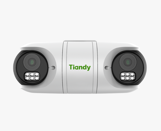 Tiandy 2MP IP Omni Camera dual Image Sensor 2.8mm 50M IR