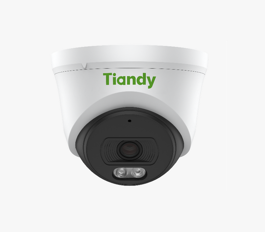 Tiandy 2MP IP Dome Camera 2.8mm 30m IR 15m White Light