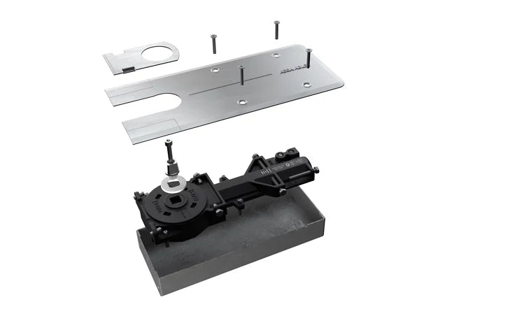 ASSA ABLOY DC450DA Cam-Motion® Floor Spring  Regular Duty Double Action Non Hold Open