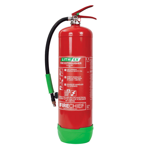 6L Lithium Fire Extinguisher Wall Mount