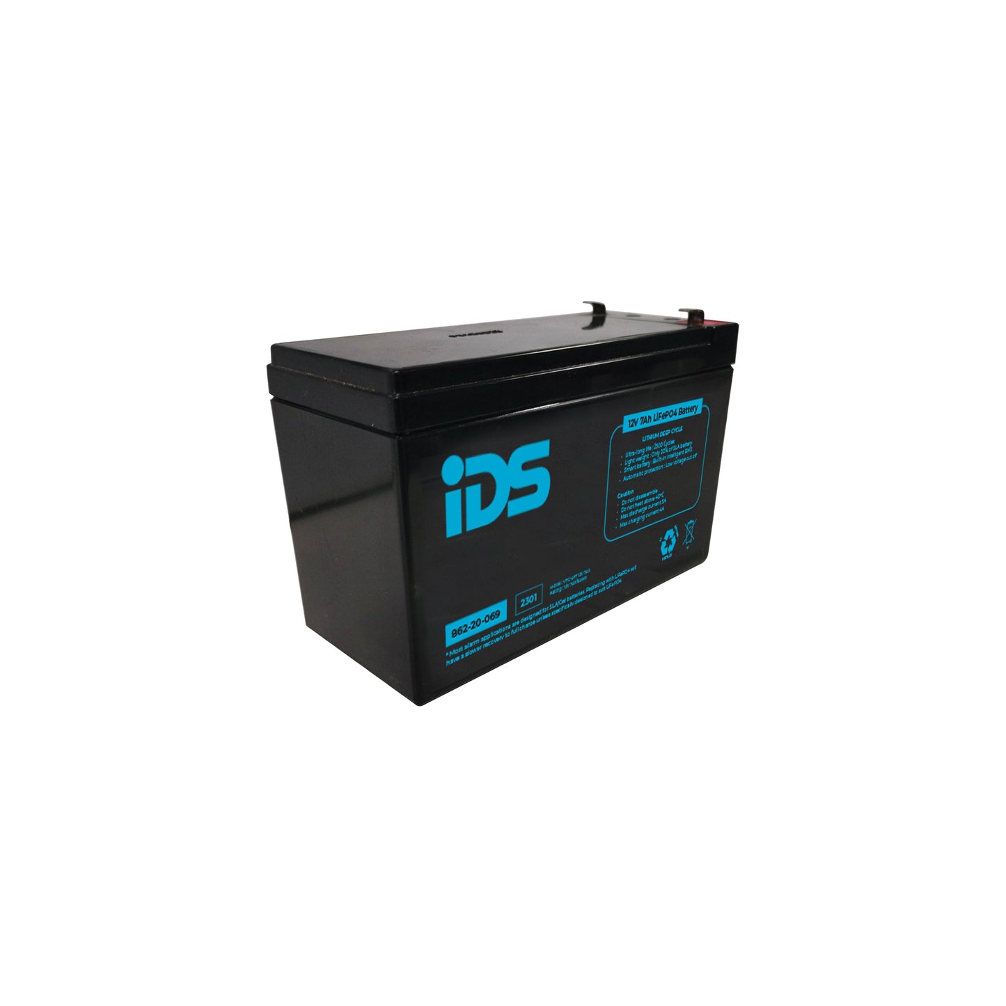 IDS 12V 7Ah Lithium Battery