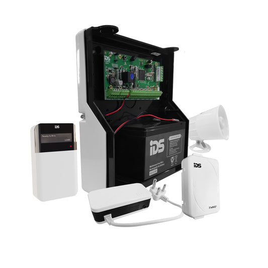 IDS X64 Wireless Alarm Kit Including LCD Keypad Xwave2 HUB