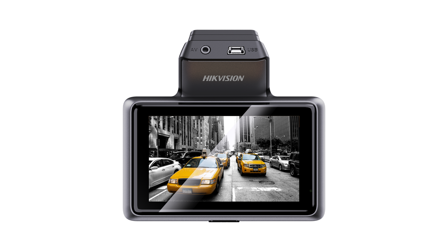 Hikvision 2K Front 2MP DashCam with 3" Touchscreen G-Sensor