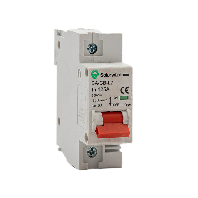 Solarwize DC Circuit Breaker 125A 1P 12-250VDC