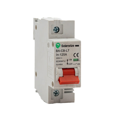 Solarwize DC Circuit Breaker 125A 1P 12-250VDC