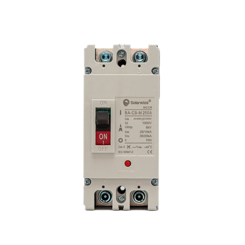 Solarwize DC Circuit Breaker 250A 2P 12-500VDC