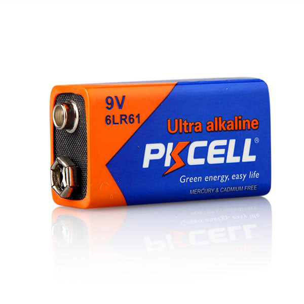 PKCell 9V Alkaline Battery