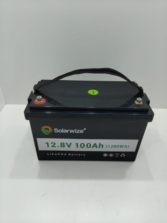 Solarwize 100Ah Lithium Inverter Solar Battery