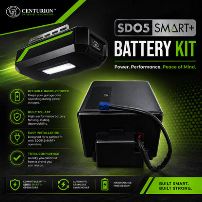 Centurion SDO5 Smart Battery Back Up Kit