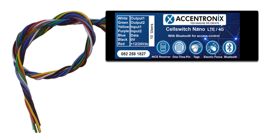 Accentronix Cellswitch Nano Plus 10k User GSM LTE 4G Unit