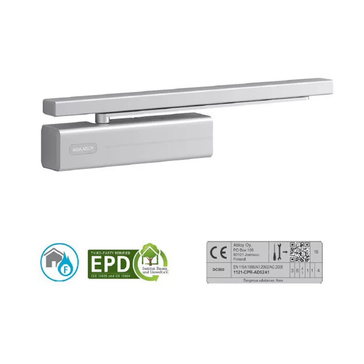 ASSA ABLOY DC500HO Cam-Motion® Door Closer with Link Arm Hold Open