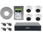Dahua 4Ch XVR Kit with 4xEyeball Dome Cameras