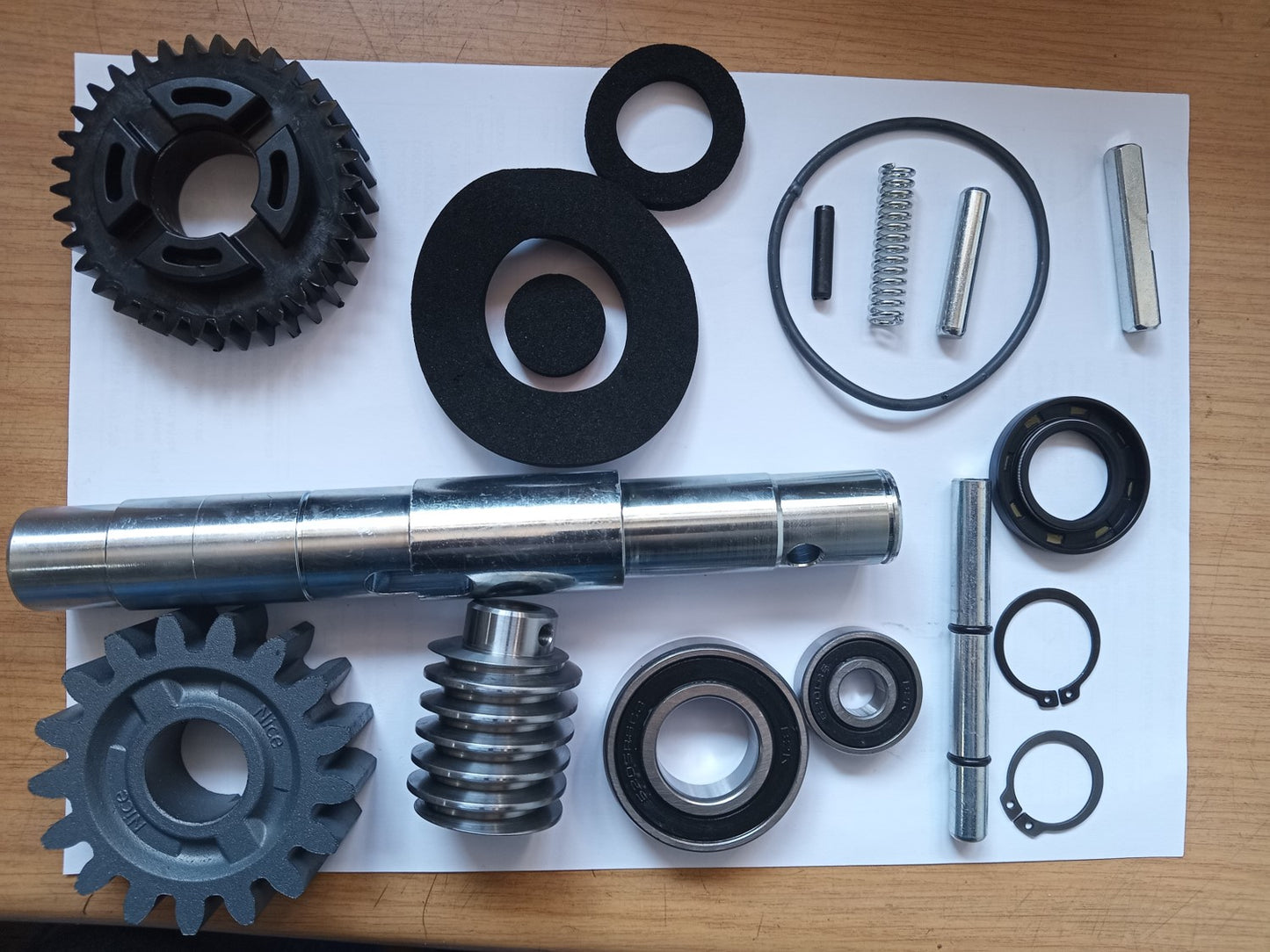 ET Nice Drive 500/600/ET500 Main Gear Repair Kit Incl Pinion