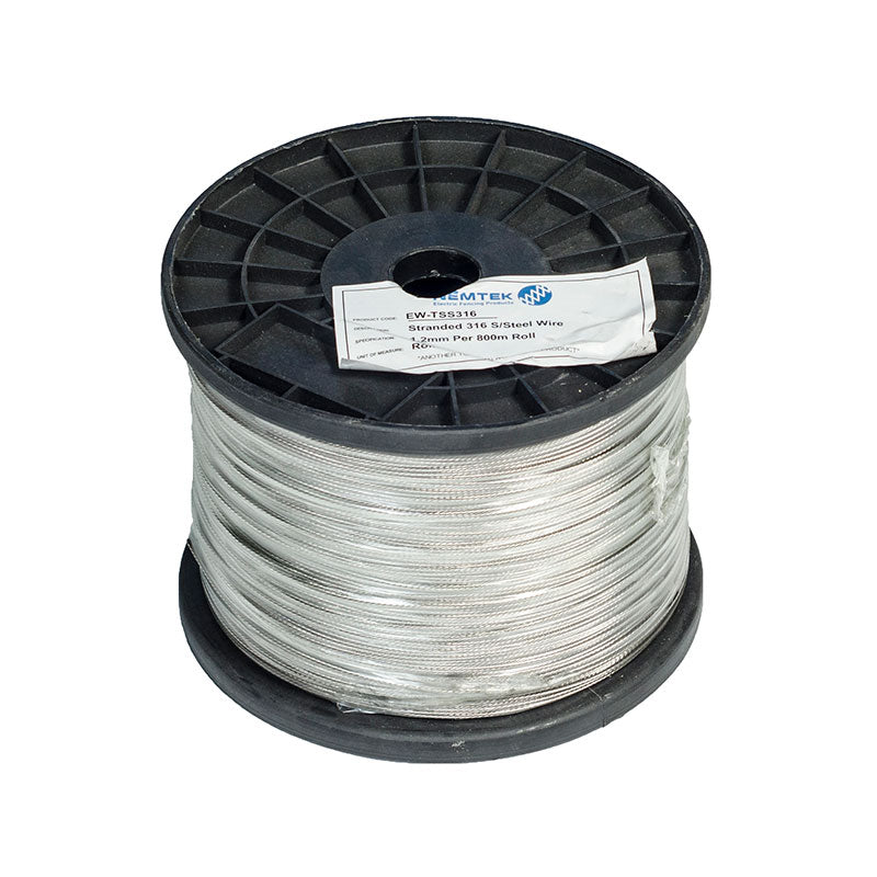 Nemtek 1.2mm AISI304 Stranded stainless steel wire 800m