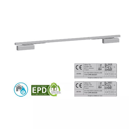 ASSA ABLOY FD461-DC500 Cam-Motion® Double Door Closer with Electromechanical Hold Open
