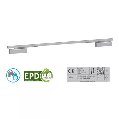 ASSA ABLOY FD461-DC700 Heavy-Duty Cam-Motion® Double Door Closer with Mechanical Coordinator