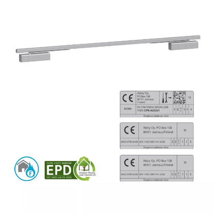 ASSA ABLOY FD462-DC500 Cam-Motion® Double Door Closer with Electromechanical Hold Open