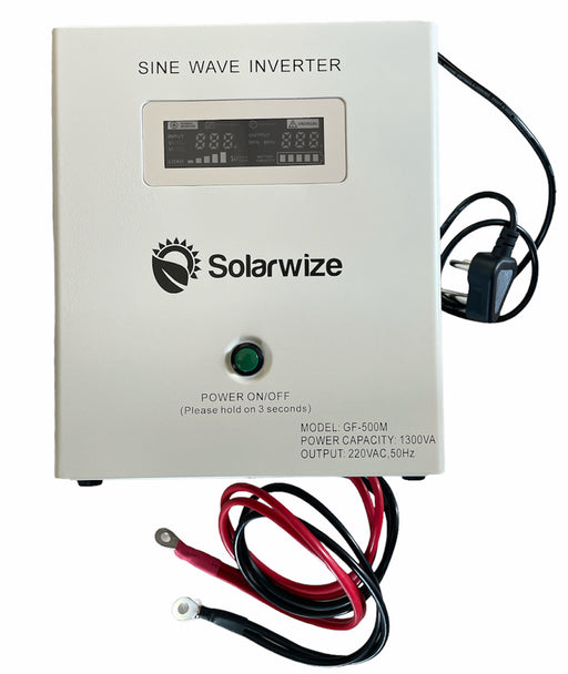 Solarwize 1300VA/800W 12V Modified Sine Wave Inverter GF500M