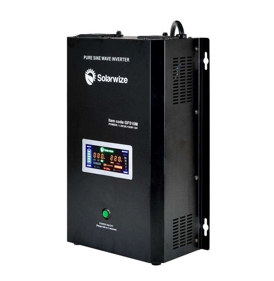 Solarwize 1500VA/1000W 12V Pure Sine Wave Inverter — SecureRite