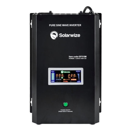 Solarwize 1500VA/1000W 12V Pure Sine Wave Inverter