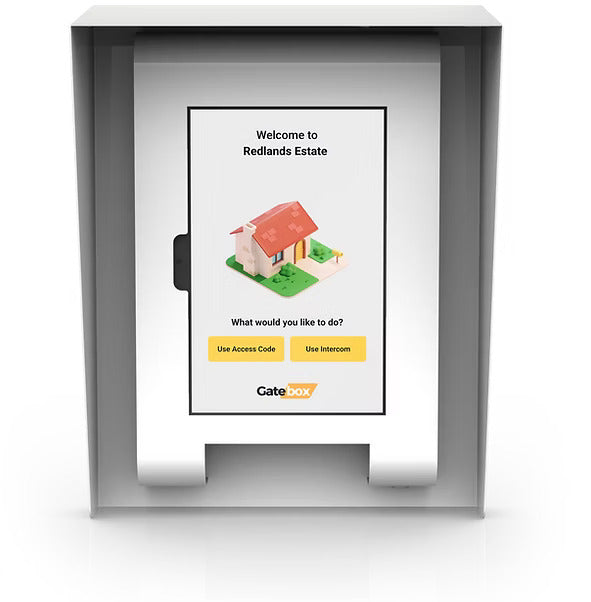 Gatebox 10" Intercom Stainless Steel Rainshield