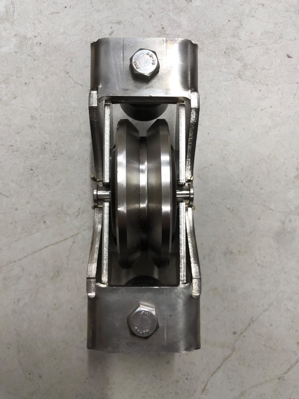 Gateshox 80mm Stainless Steel Wheel Complete Set V3