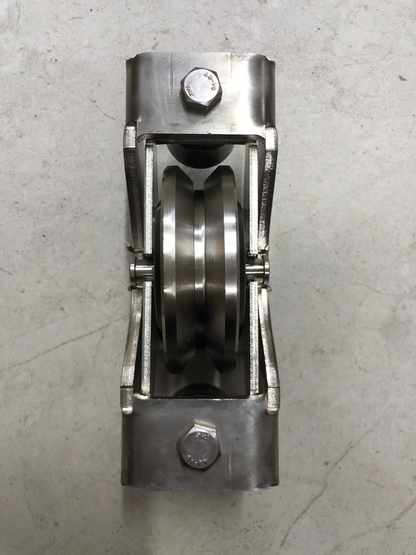 Gateshox 80mm Stainless Steel Wheel Complete Set V3