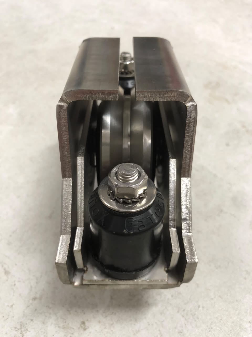 Gateshox 80mm Stainless Steel Wheel Complete Set V3