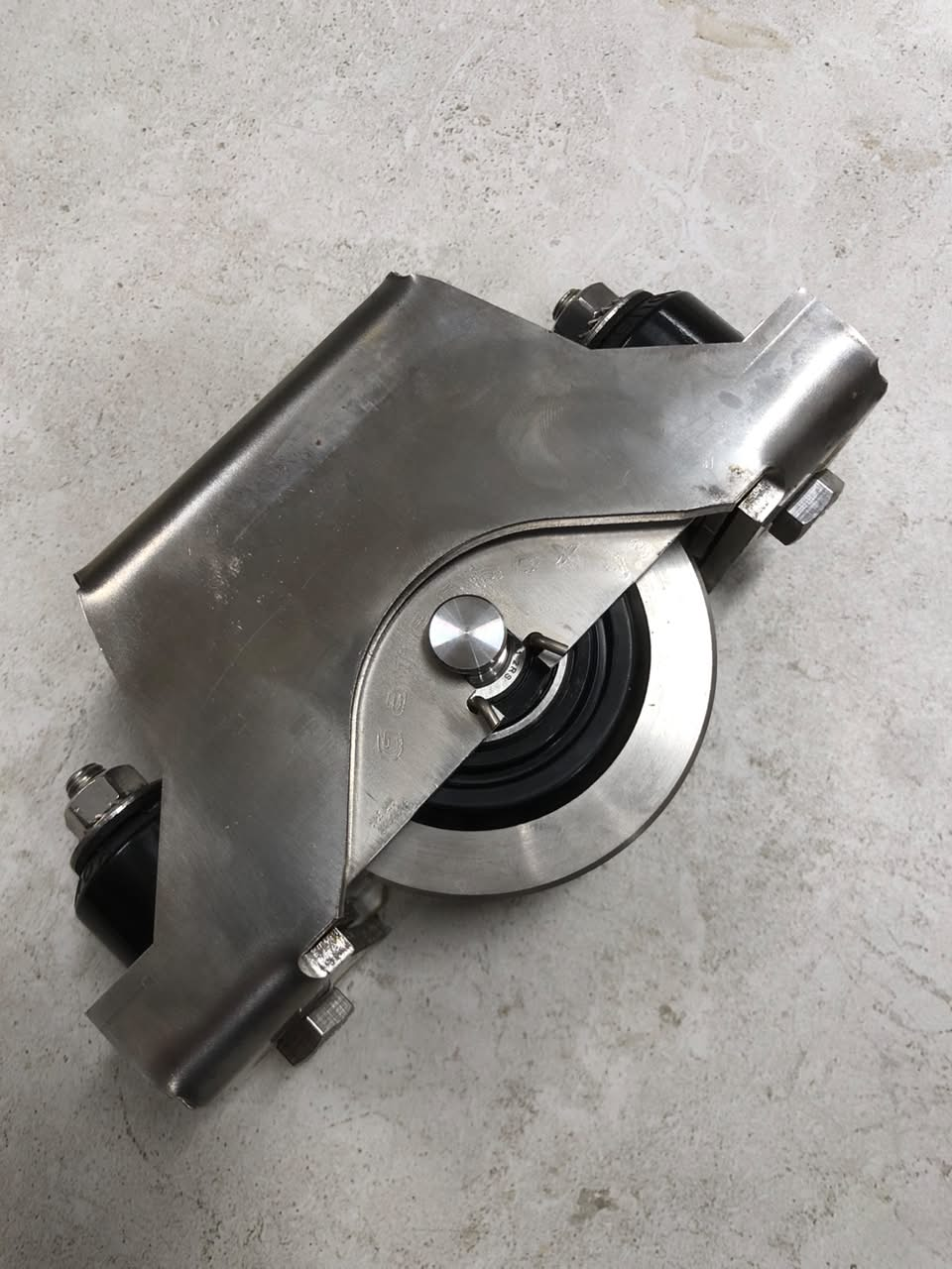 Gateshox 80mm Stainless Steel Wheel Complete Set V3