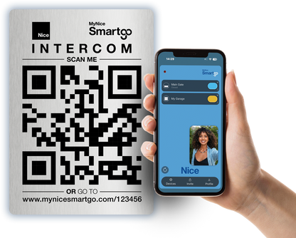 ET MyNice SmartGo Intercom Plate