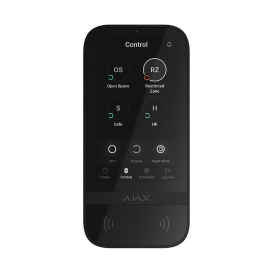 Ajax Keypad Touchscreen LCD Black