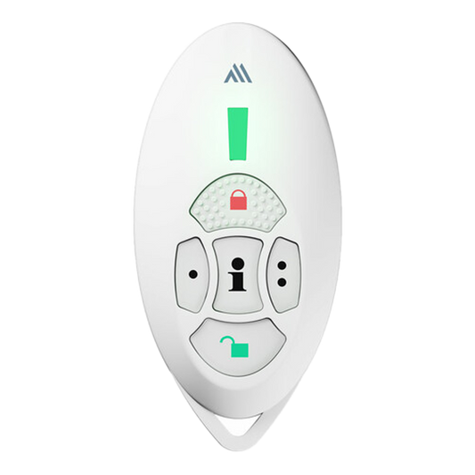 Paradox REM2M 5 Button Remote Control White - PA6705W