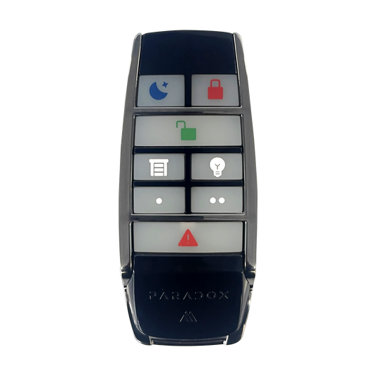 Paradox REM28M 8 Button Remote Control Black - PA6707