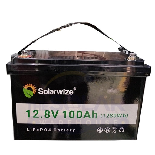Solarwize-12.8V-100AH-Lithium-Battery